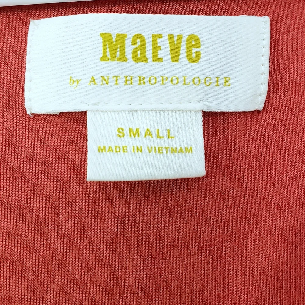 MAEVE Nora Jersey Sleeveless Midi Dress SMALL Anthropologie